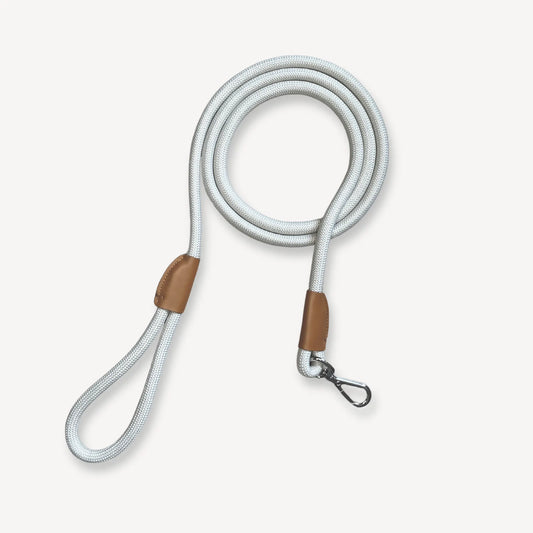 Bobo Greige Luxury Rope Lead
