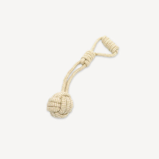Honey Hemp Rope Ball - Large Handle