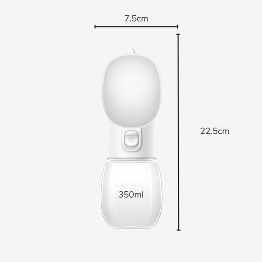 White Pooch - Dog Water Bottle