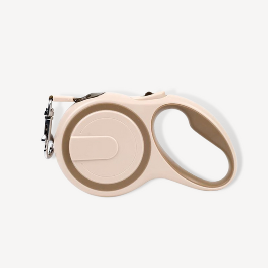Rambo Retractable Lead - Beige