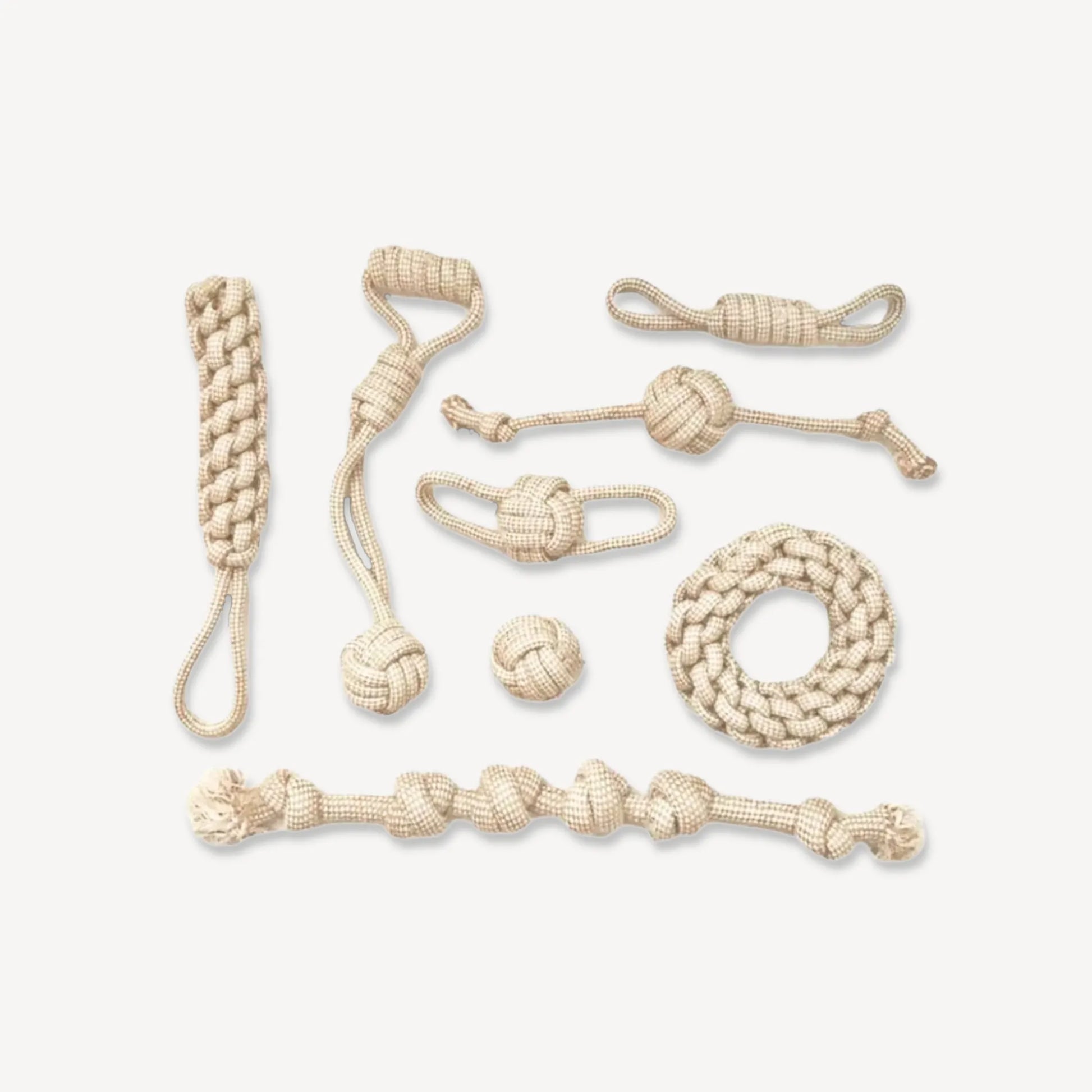 Hemp rope dog shop toy